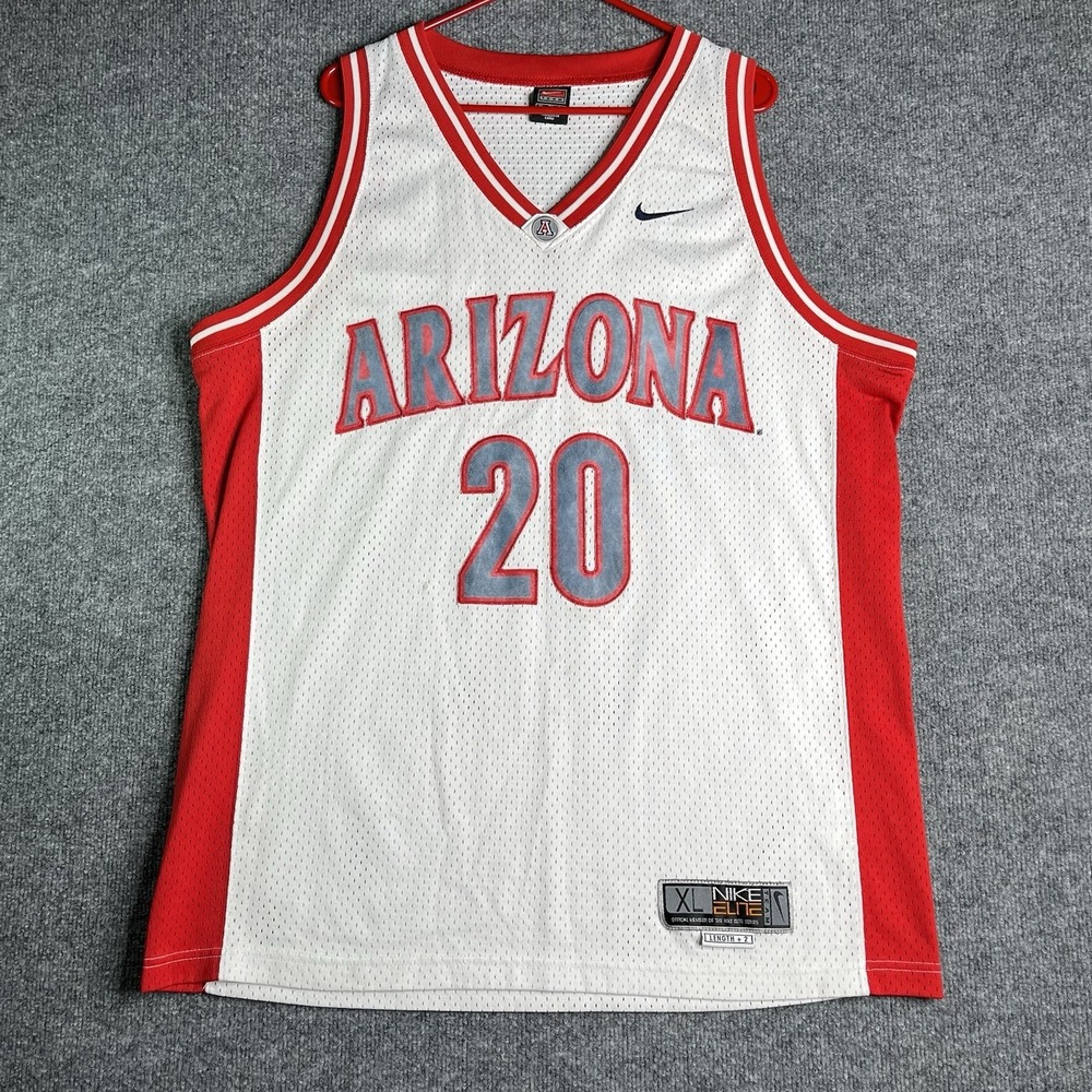 University Of Arizona Wildcats Basketball Jersey Nike Elite XL Vintage NCAA